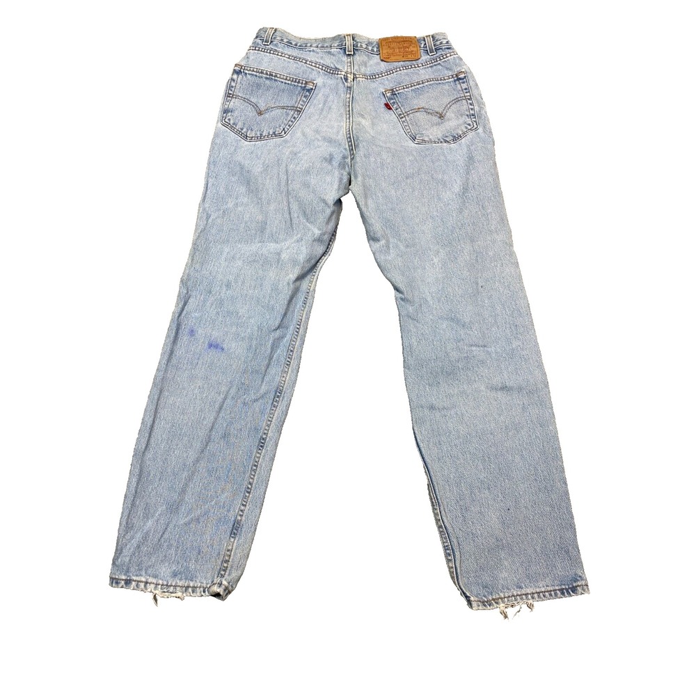 Vintage Levis 550 Mens 36X32 Cotton Relaxed Fit Actual 36x31 Straight Y2K USA